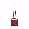 Signature Weave – Hobo Bag M – Red Wine