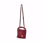 Signature Weave – Hobo Bag M – Red Wine