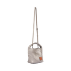Signature Weave – Hobo Bag M – Silver