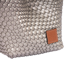Signature Weave – Hobo Bag M – Silver