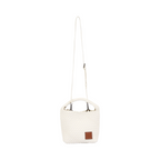 Signature Weave – Hobo Bag M – White