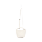 Signature Weave – Hobo Bag M – White