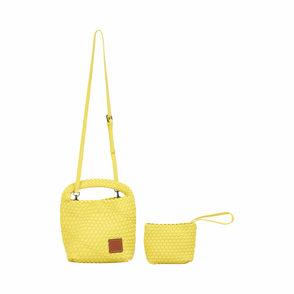 Signature Weave – Hobo Bag M – Yellow