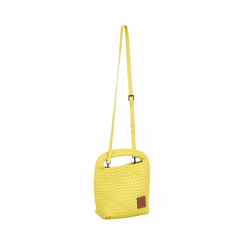 Signature Weave – Hobo Bag M – Yellow