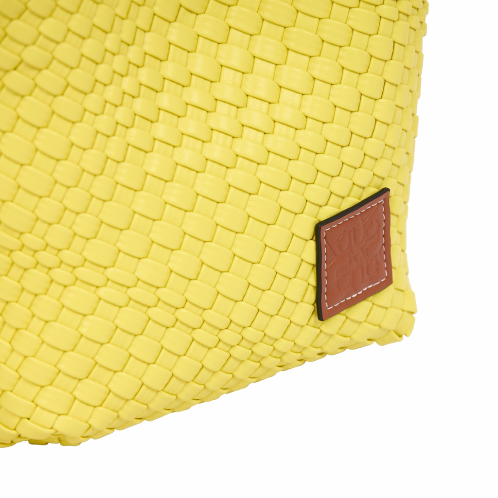 Signature Weave – Hobo Bag M – Yellow