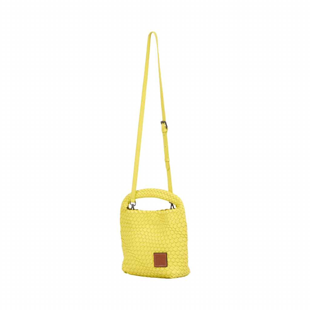 Signature Weave – Hobo Bag M – Yellow