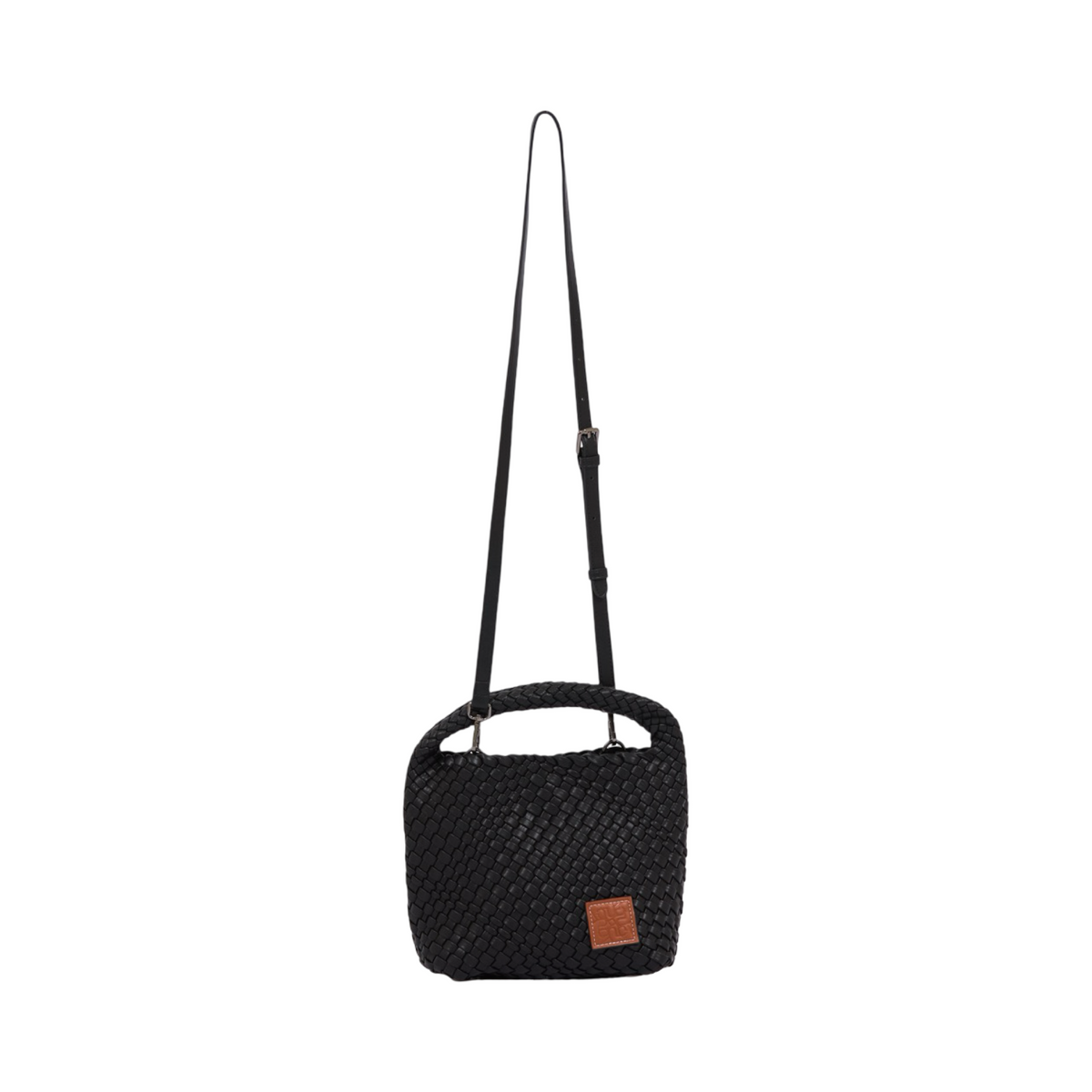 Signature Weave – Hobo Bag M – Black