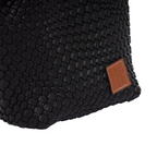 Signature Weave – Hobo Bag M – Black