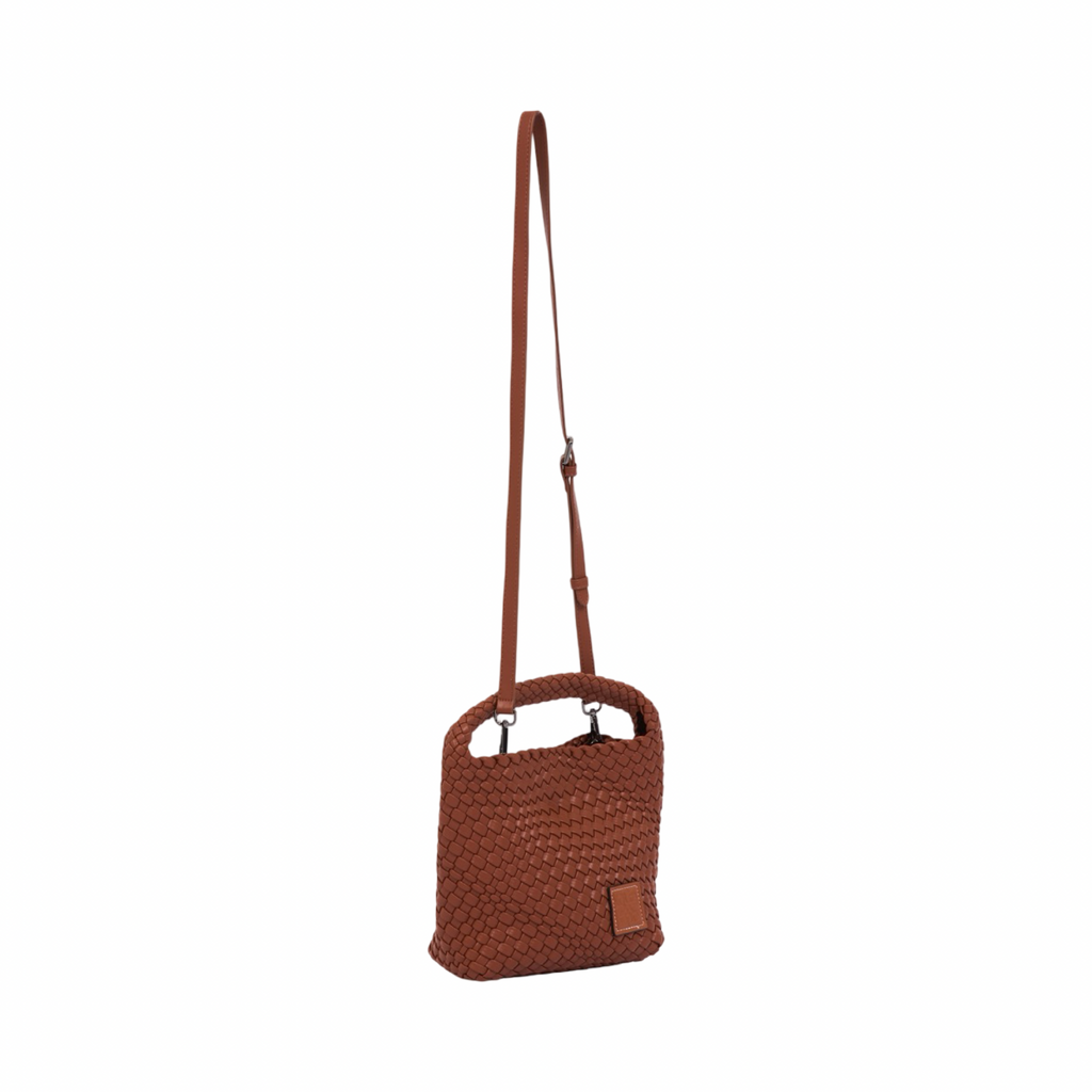 Signature Weave – Hobo Bag M – Cinnamon Brown