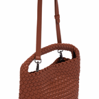 Signature Weave – Hobo Bag M – Cinnamon Brown