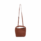 Signature Weave – Hobo Bag M – Cinnamon Brown