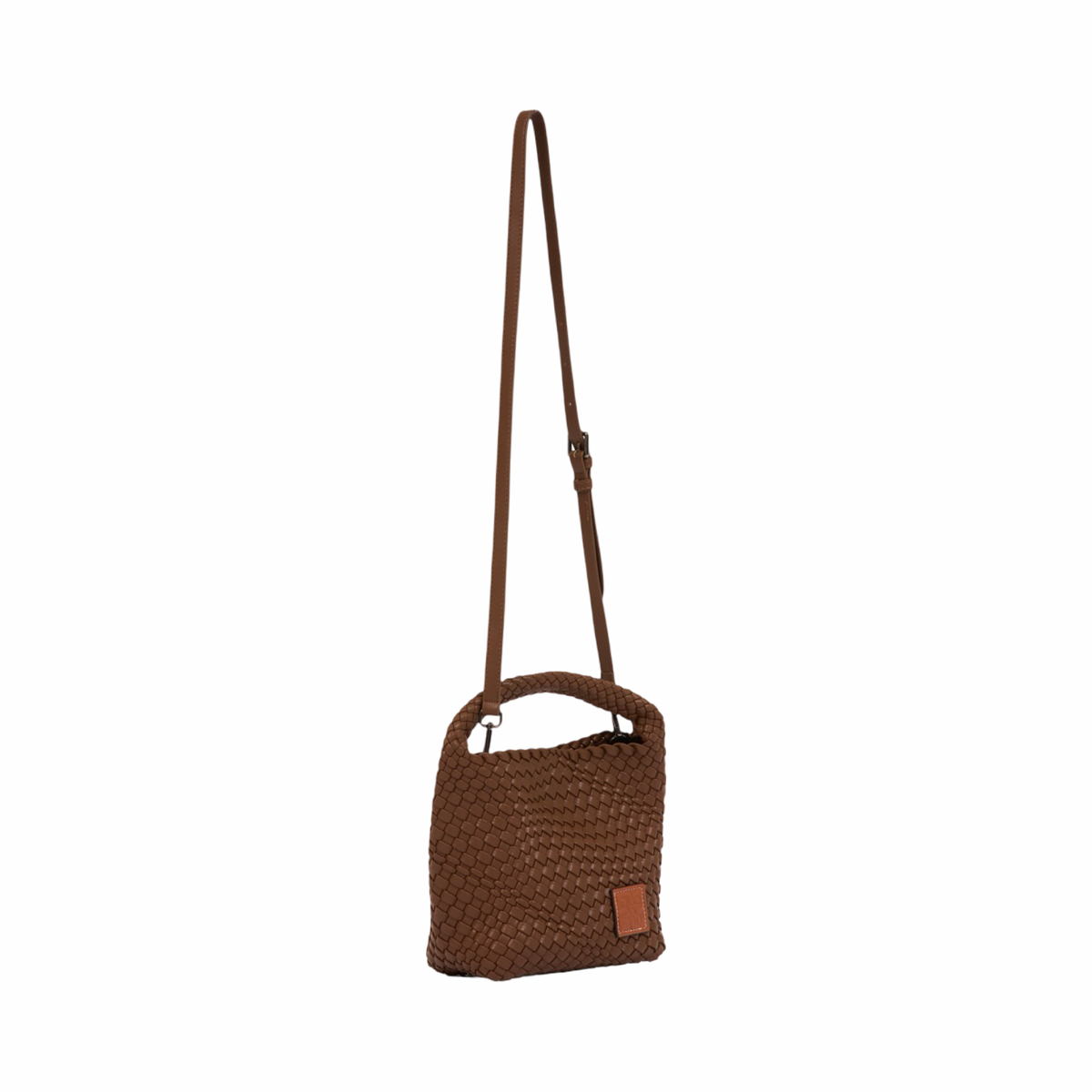 Signature Weave – Hobo Bag M – Chestnut