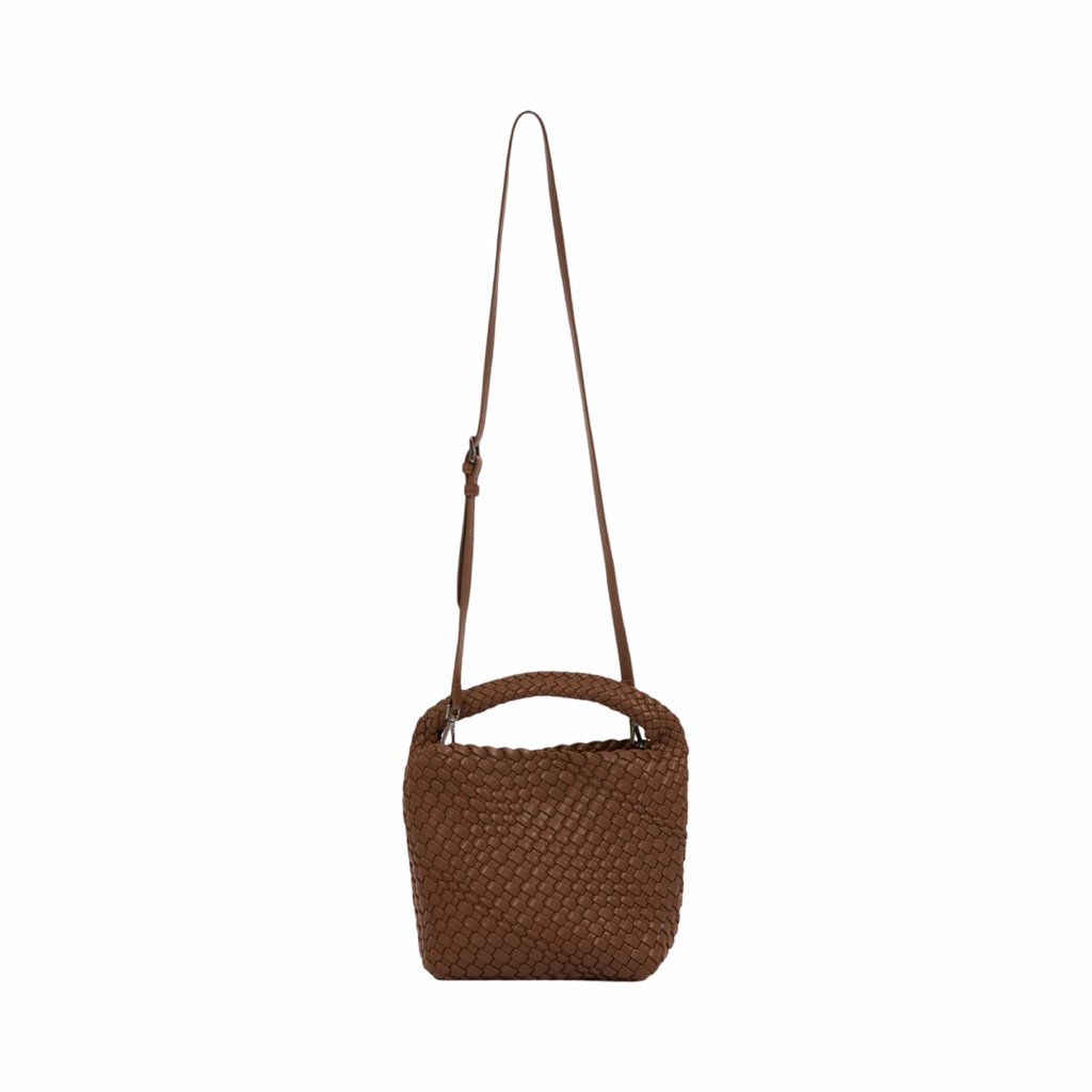 Signature Weave – Hobo Bag M – Chestnut