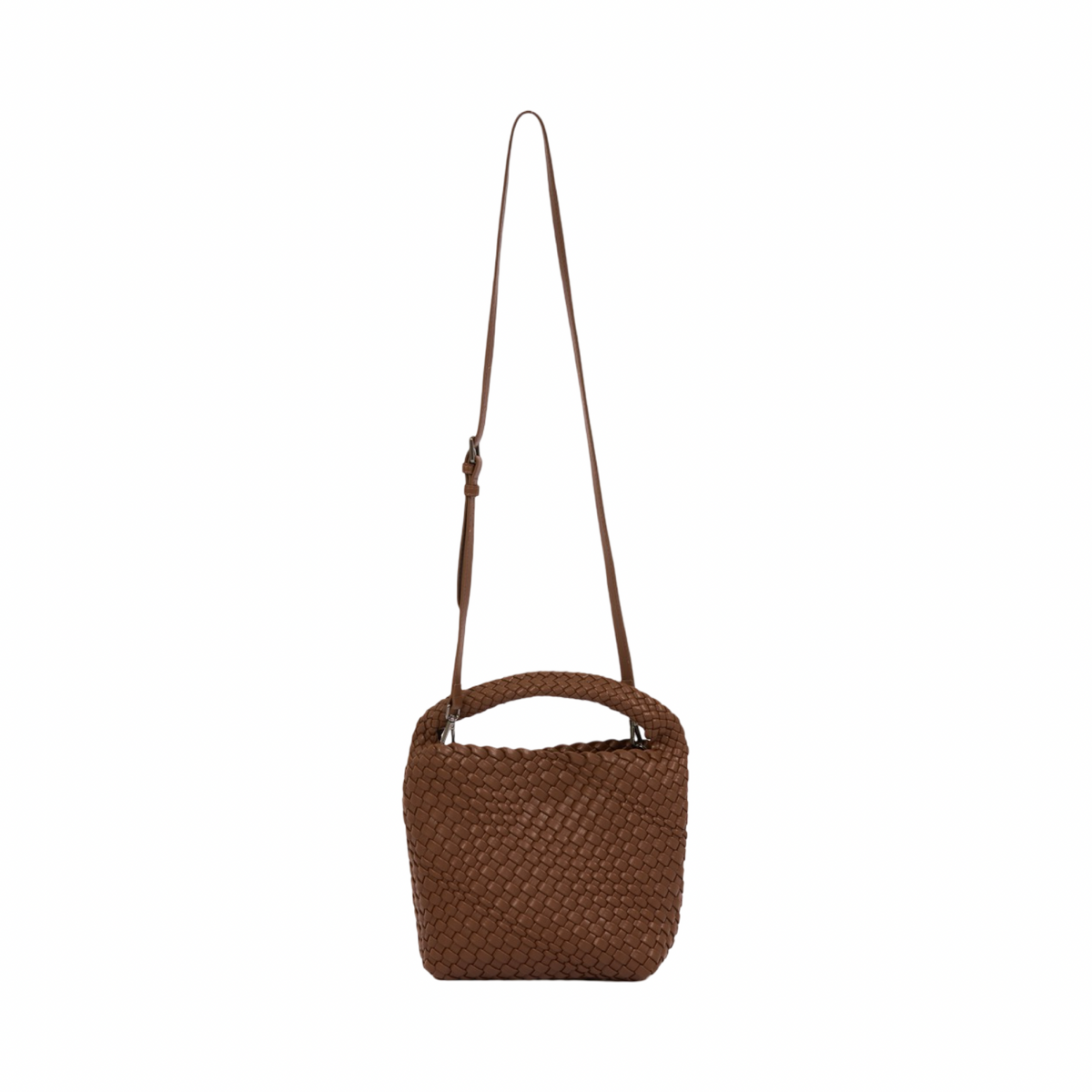 Signature Weave – Hobo Bag M – Chestnut