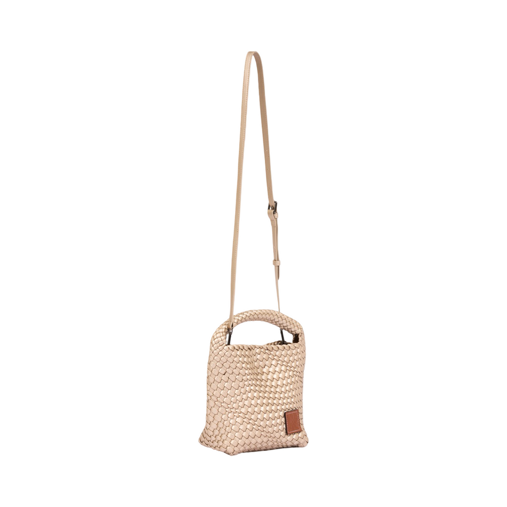 Signature Weave – Hobo Bag M – Gold