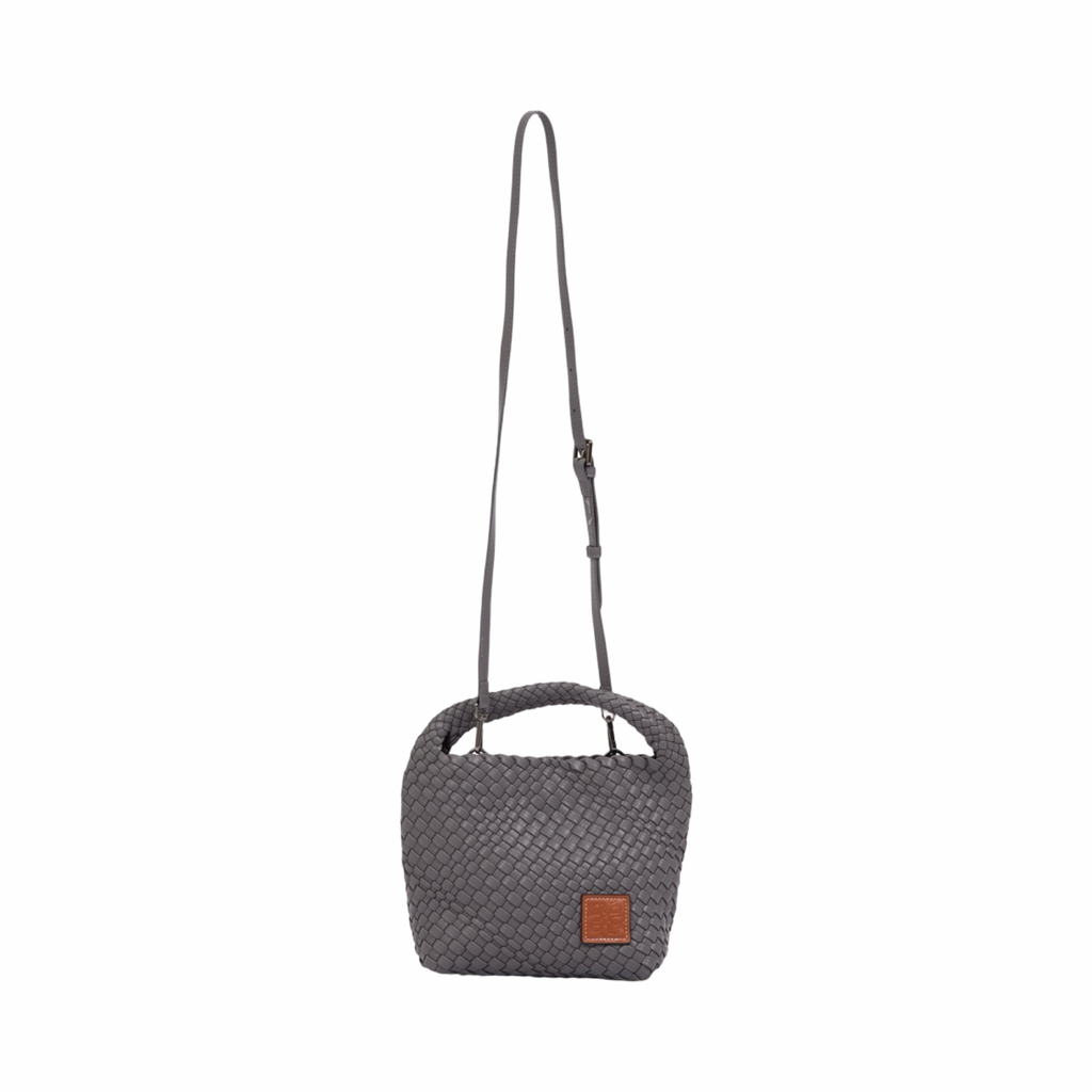 Signature Weave – Hobo Bag M – Grey