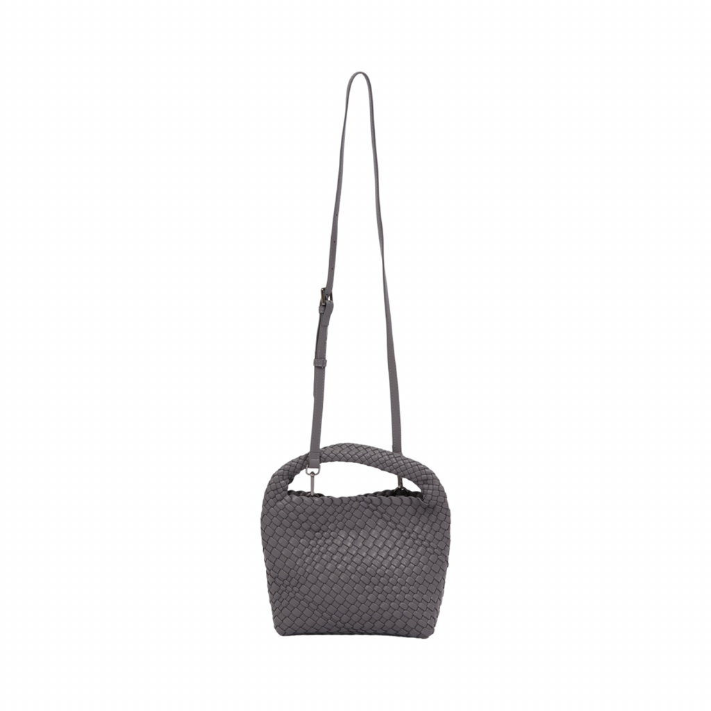 Signature Weave – Hobo Bag M – Grey