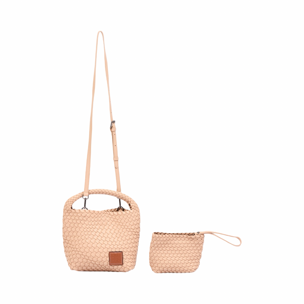 Signature Weave – Hobo Bag M – Khaki