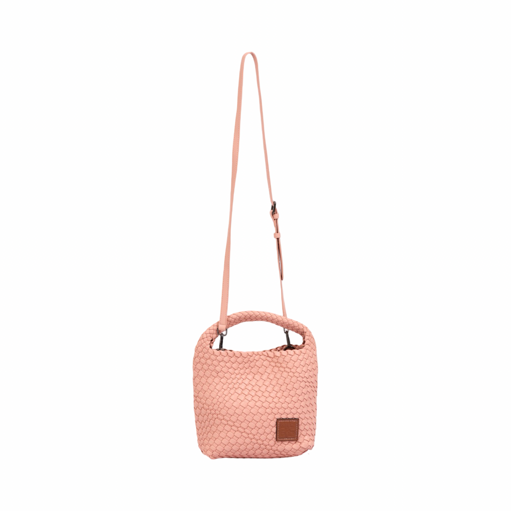 Signature Weave – Hobo Bag M – Baby Pink