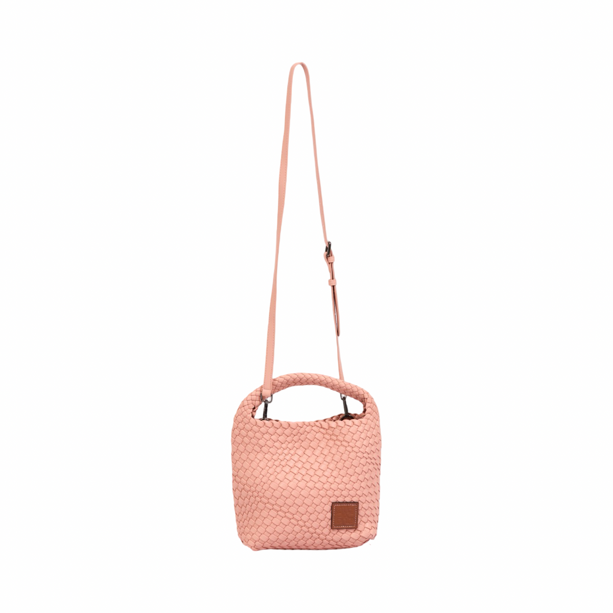 Signature Weave – Hobo Bag M – Baby Pink