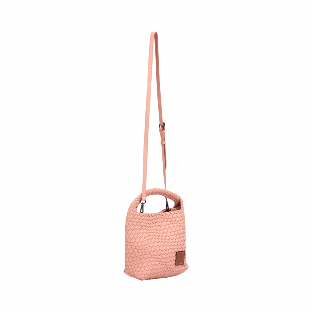 Signature Weave – Hobo Bag M – Baby Pink