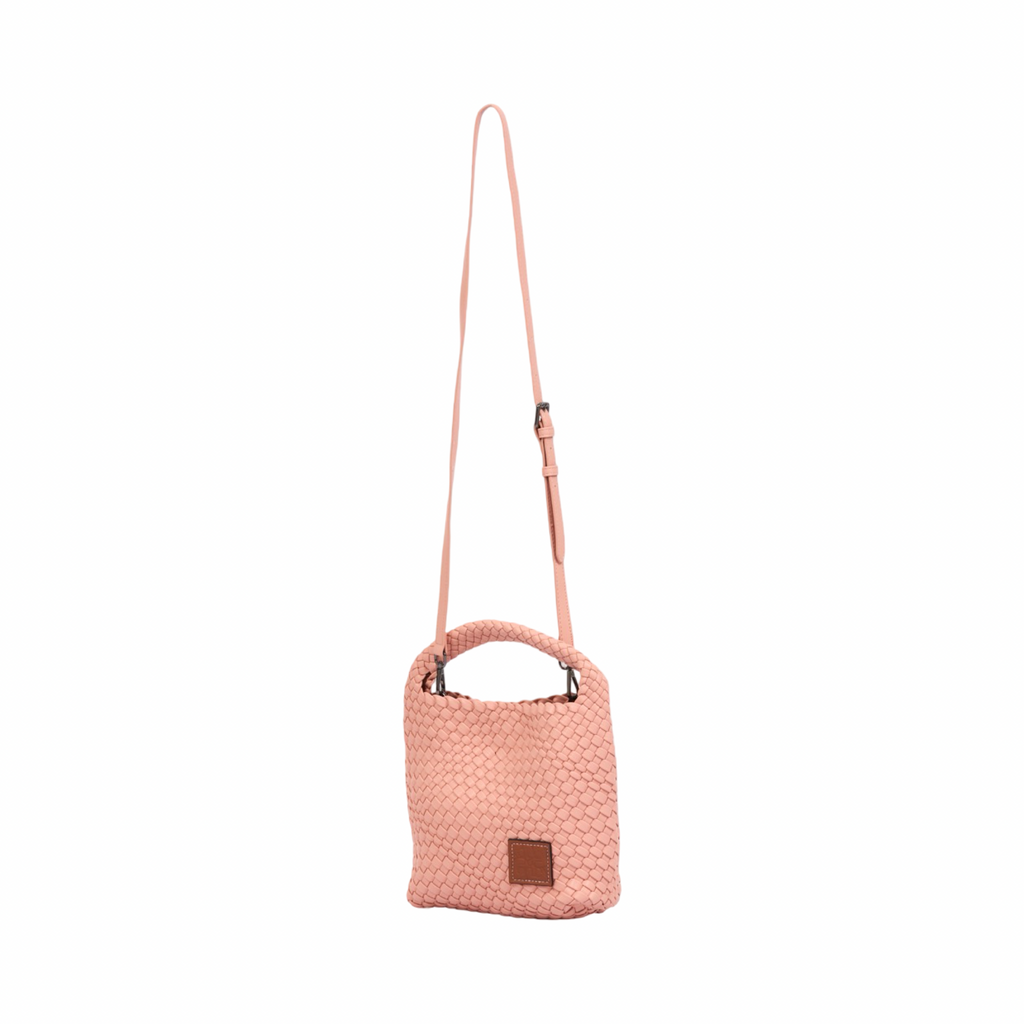 Signature Weave – Hobo Bag M – Baby Pink