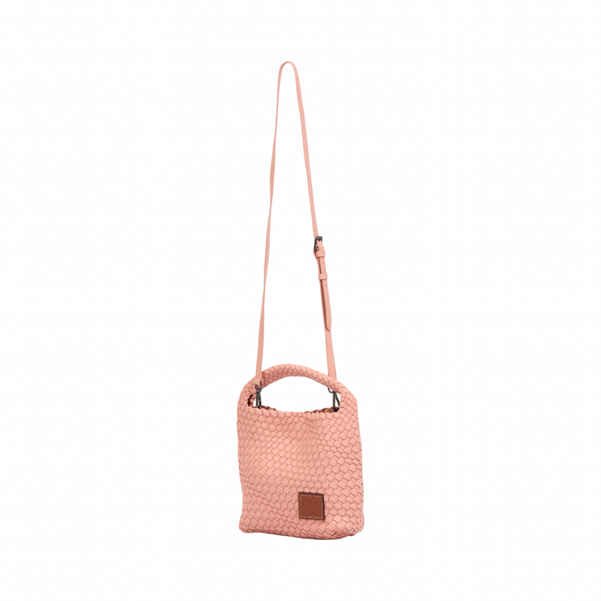 Signature Weave – Hobo Bag M – Baby Pink