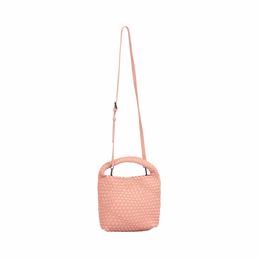 Signature Weave – Hobo Bag M – Baby Pink