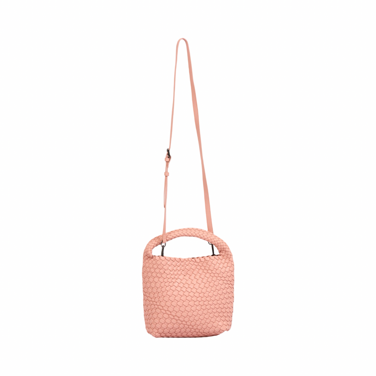 Signature Weave – Hobo Bag M – Baby Pink