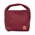 Signature Weave – Hobo Bag L – Red Wine