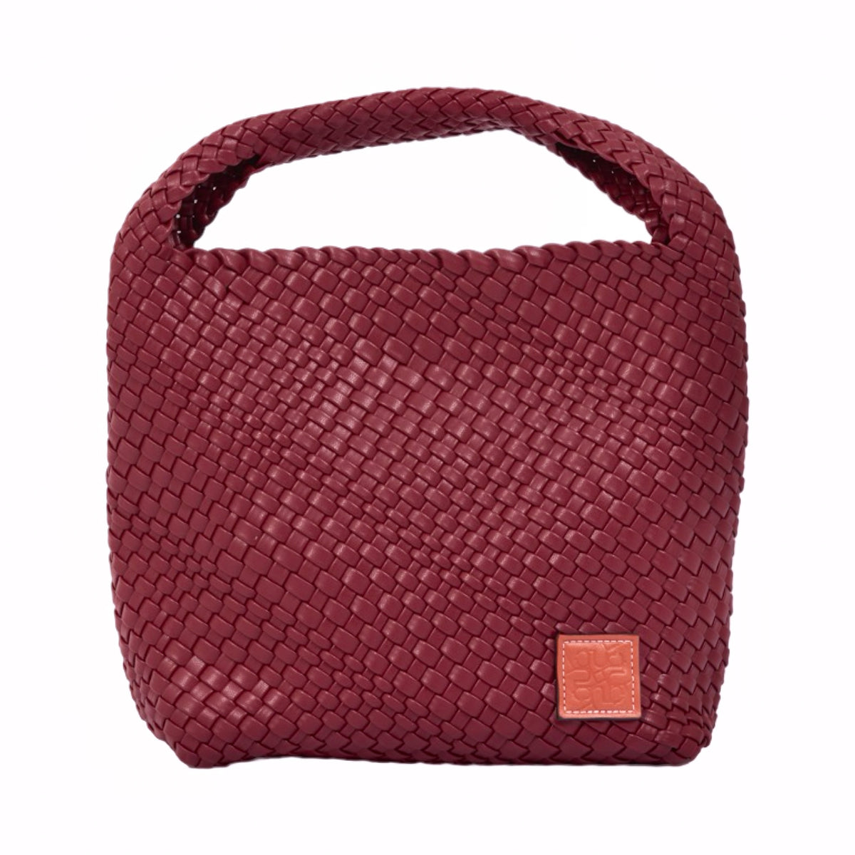 Signature Weave – Hobo Bag L – Red Wine