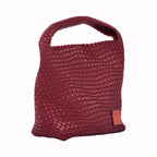 Signature Weave – Hobo Bag L – Red Wine