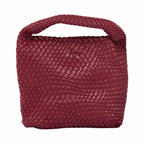 Signature Weave – Hobo Bag L – Red Wine