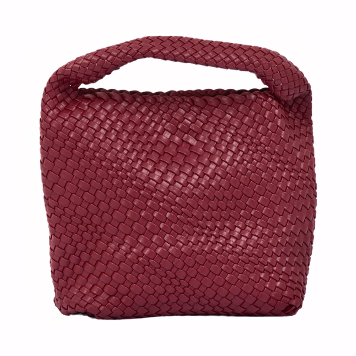 Signature Weave – Hobo Bag L – Red Wine