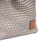 Signature Weave – Hobo Bag L – Silver