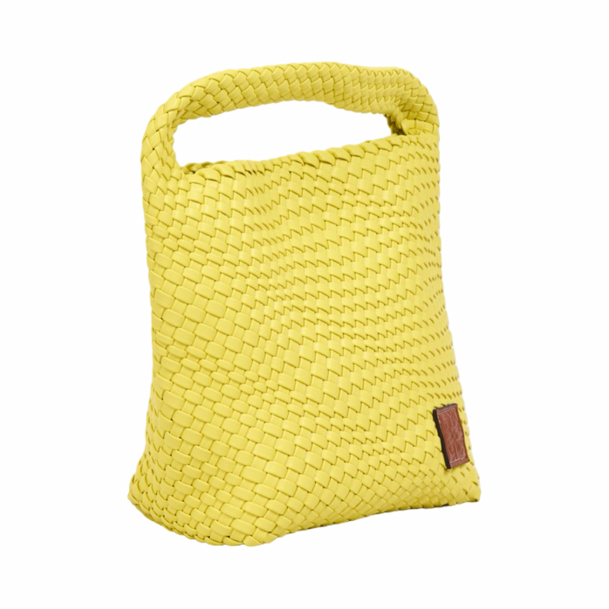 Signature Weave – Hobo Bag L – Yellow