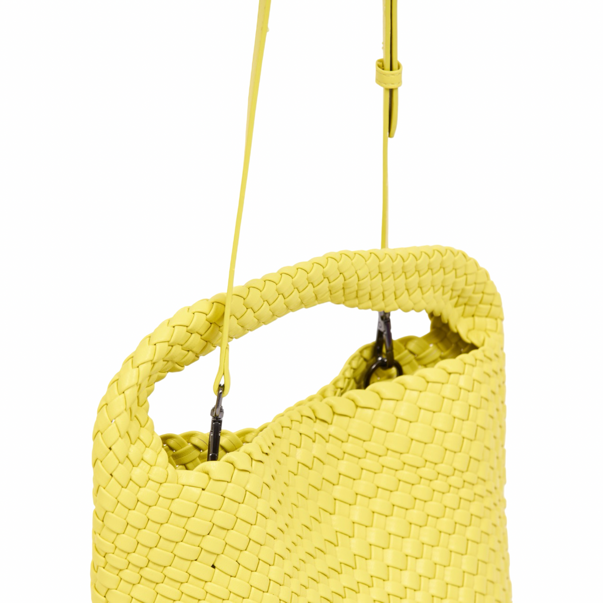 Signature Weave – Hobo Bag L – Yellow