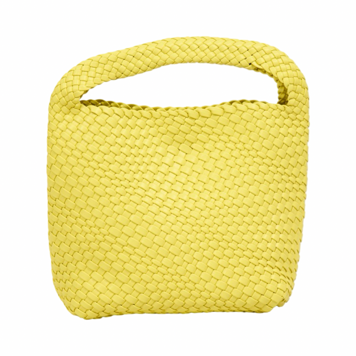 Signature Weave – Hobo Bag L – Yellow