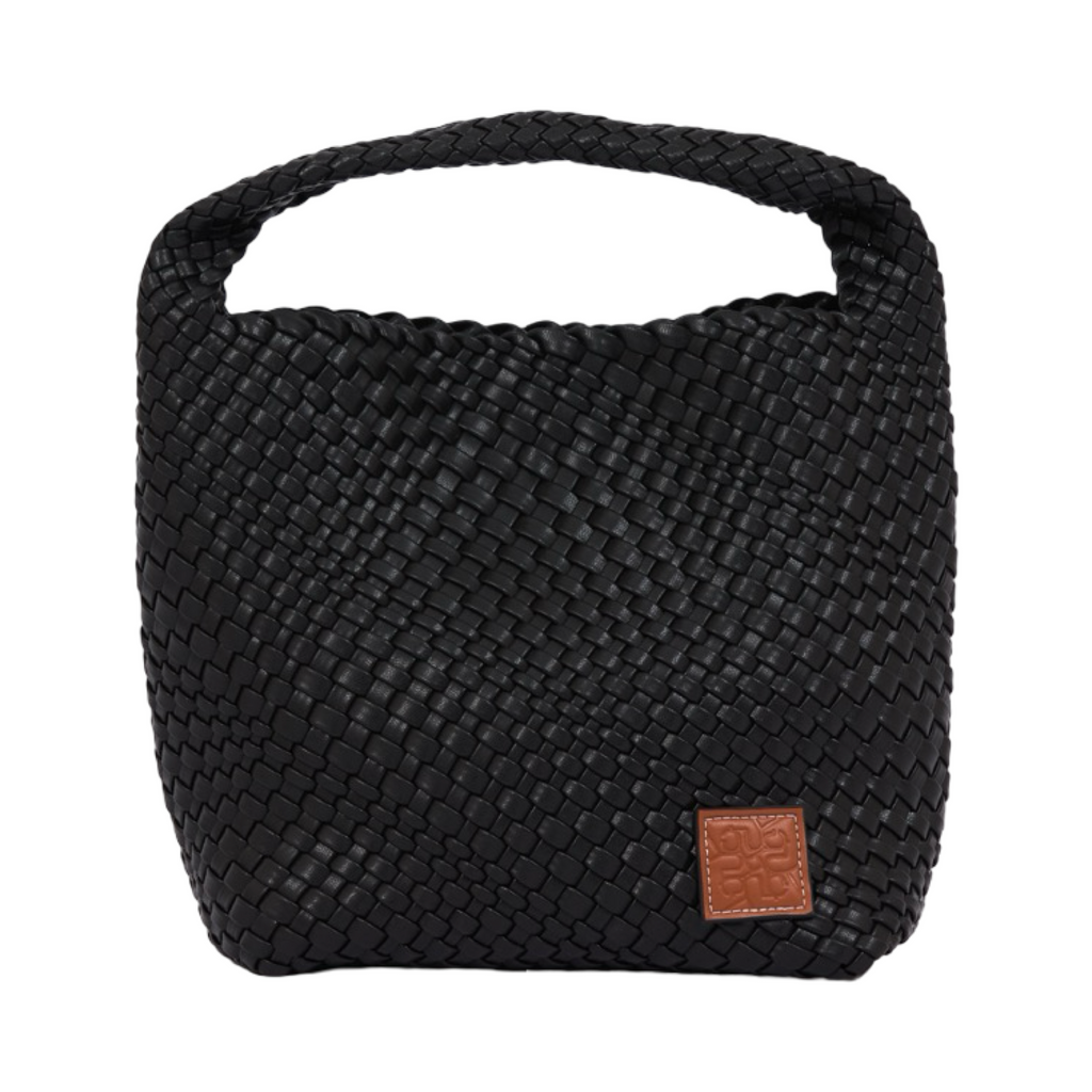 Signature Weave – Hobo Bag L – Black