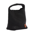 Signature Weave – Hobo Bag L – Black