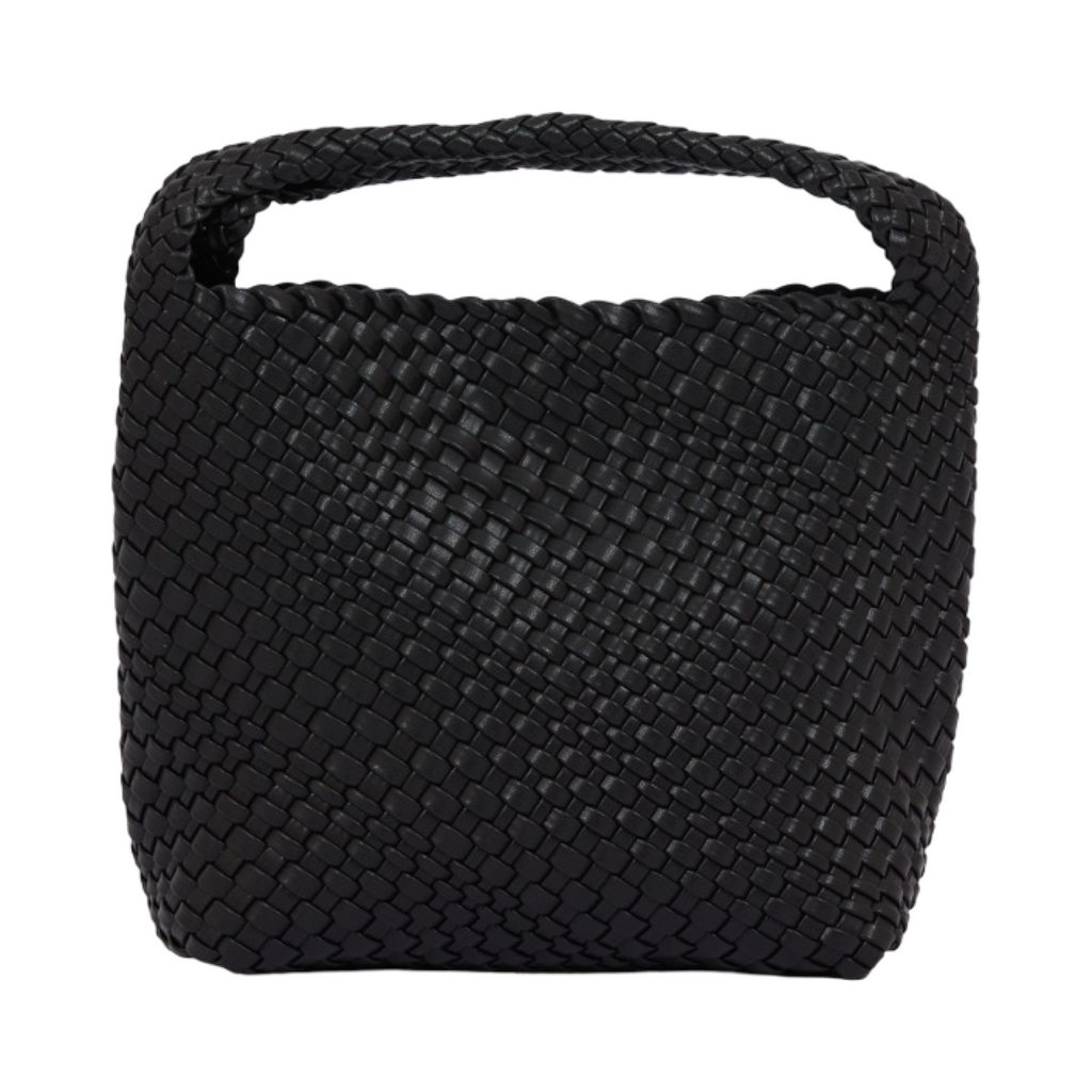 Signature Weave – Hobo Bag L – Black