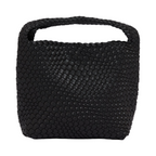 Signature Weave – Hobo Bag L – Black
