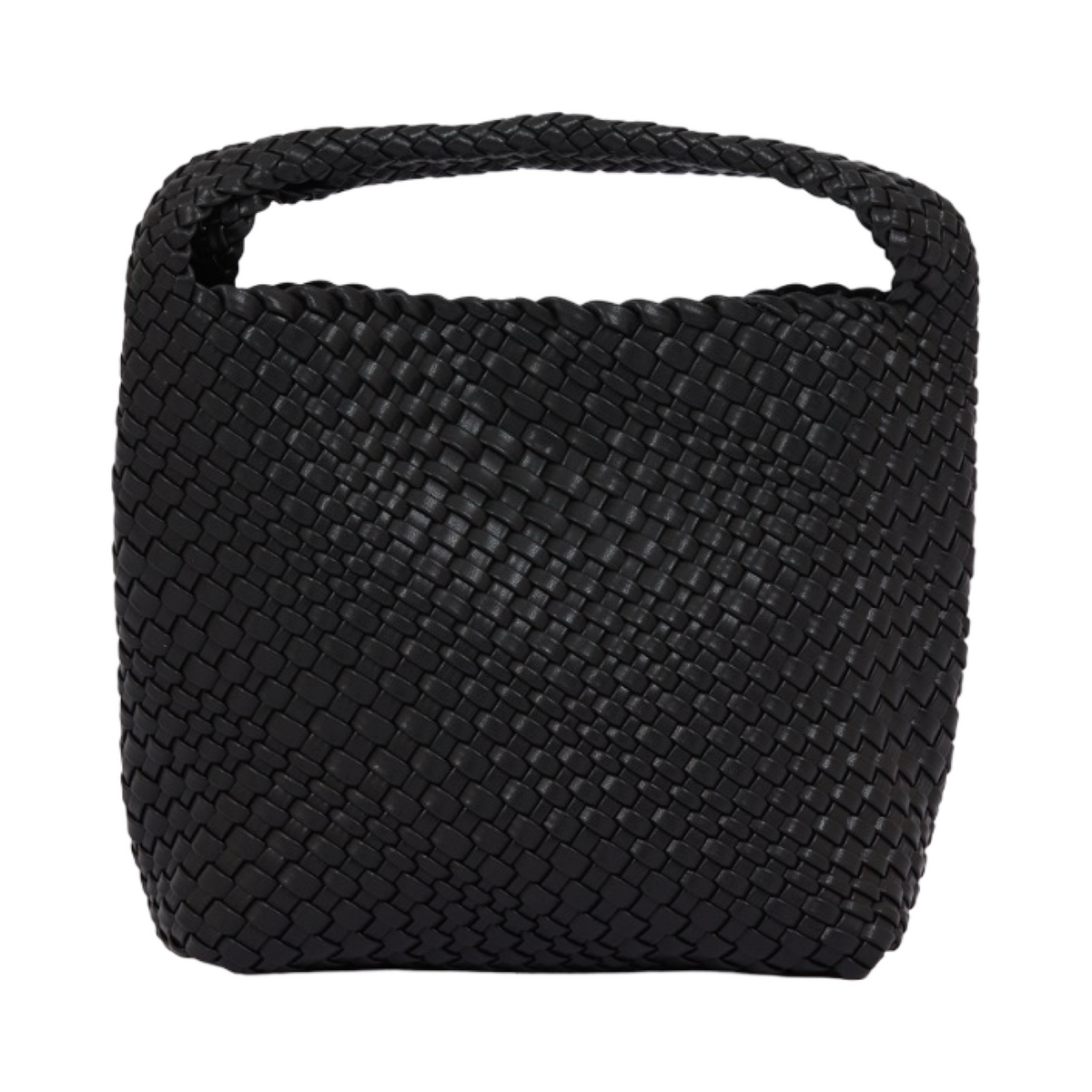 Signature Weave – Hobo Bag L – Black