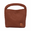 Signature Weave – Hobo Bag L – Cinnamon Brown