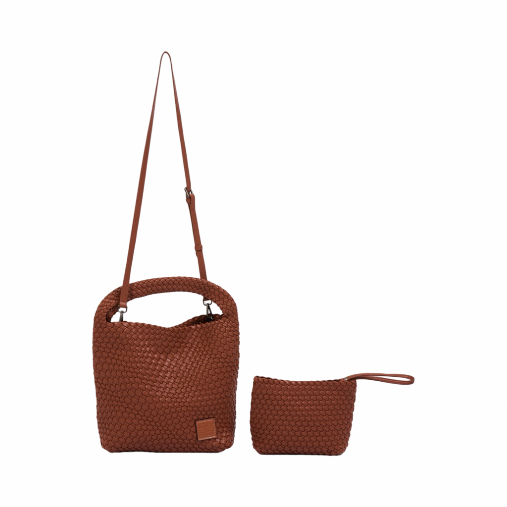 Signature Weave – Hobo Bag L – Cinnamon Brown
