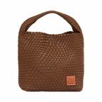 Signature Weave – Hobo Bag L – Chestnut