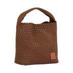 Signature Weave – Hobo Bag L – Chestnut