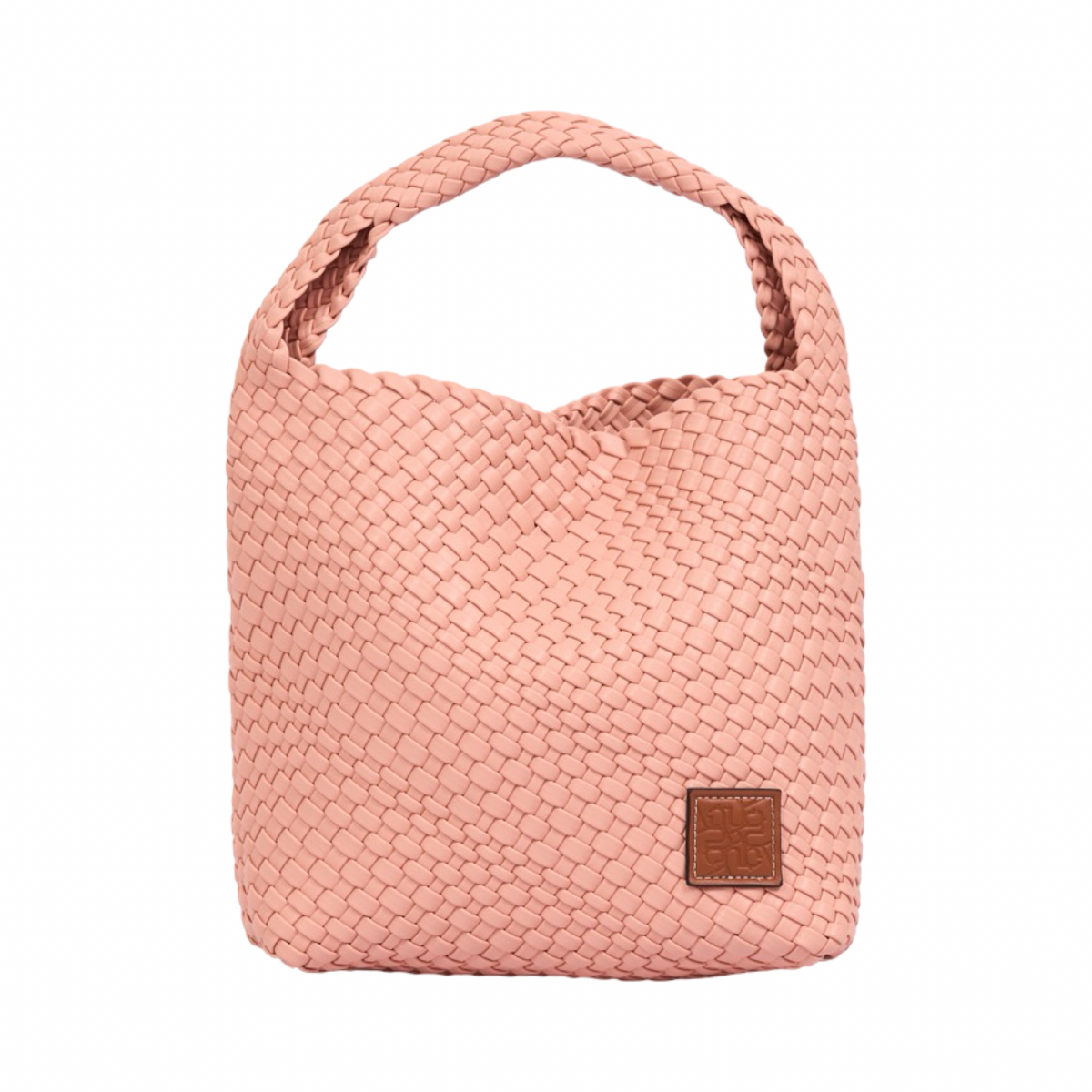 Signature Weave – Hobo Bag L – Baby Pink