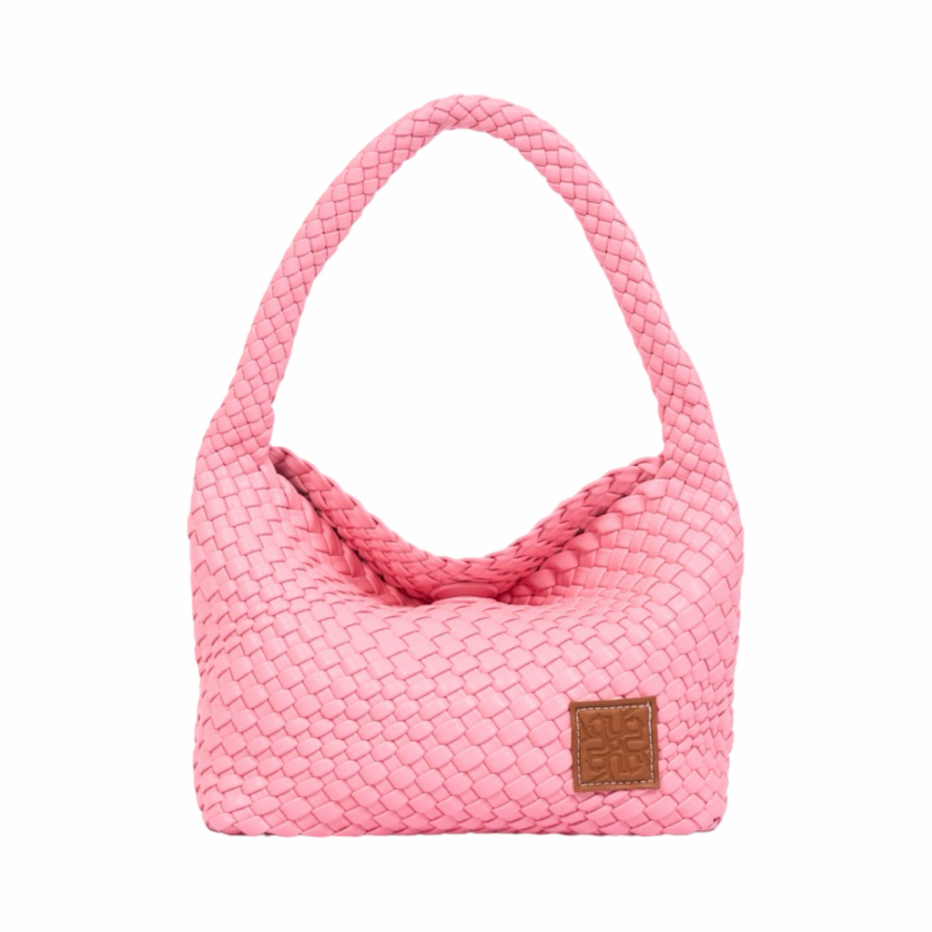 Signature Weave – Hobo Bag – Candy Pink
