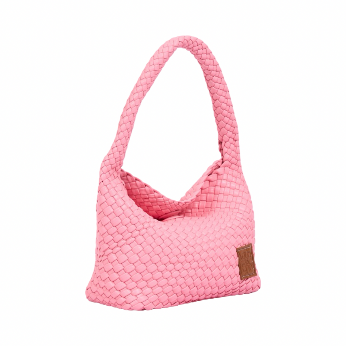 Signature Weave – Hobo Bag – Candy Pink